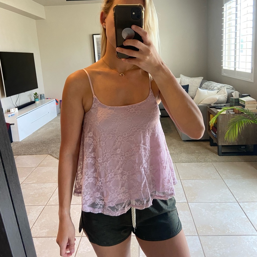 Cute purple tank top